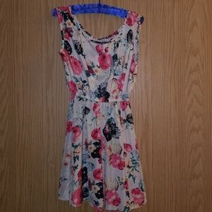 Liva Girl floral dress chiffon